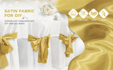 1m-7m Charmeuse Satin Fabric Silky & Shiny Cloth Fabric Shiny Upholstery Lining Drapery DIY Crafts Soft for Wedding Decorations