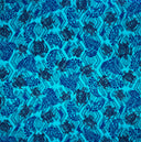 Sea Turtles With Traditional Polynesian Tattoo Patches Rayon Fabric - Taupe/Maroon/Black, 36" X 45" (1 Yard)