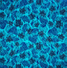 Sea Turtles W Traditional Polynesian Tattoo Patches Rayon Fabric - Taupe/Maroon/Black, 36" Width (1 Yard)