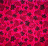 Sea Turtles W Traditional Polynesian Tattoo Patches Rayon Fabric - Taupe/Maroon/Black, 36" Width (1 Yard)