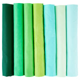 7PCS 25 x 25cm/50 x 50cm Squares Cotton Craft Plain Fabric Cloths for DIY Bundle Patchwork Quilting Sewing Scrapbooking Artcraft