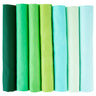 7PCS 25 x 25cm/50 x 50cm Squares Cotton Craft Plain Fabric Cloths for DIY Bundle Patchwork Quilting Sewing Scrapbooking Artcraft
