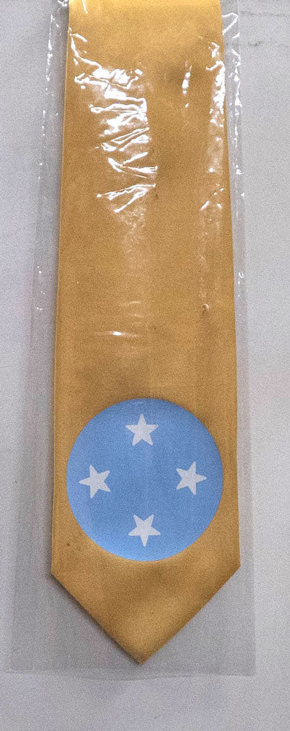 Seal Of Federated States Of Micronesia Polyester Fabric - National Seal, 56" Length, 3.5" Width (1 Piece)