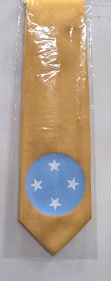 Seal Of Federated States Of Micronesia Polyester Fabric - National Seal, 56" Length, 3.5" Width (1 Piece)