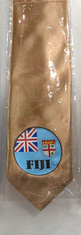 Seal Of Fiji Polyester Fabric - National Seal, 56" Length, 3.5" Width (1 Piece)