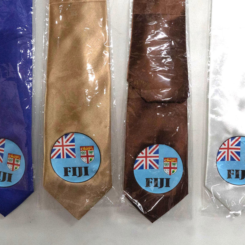 Seal Of Fiji Polyester Fabric - National Seal, 56" Length, 3.5" Width (1 Piece)