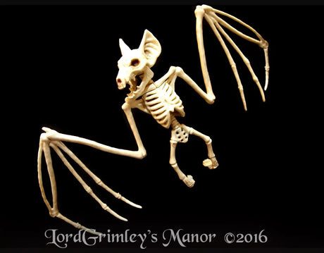 Bonez Small Biting Bat Skeleton