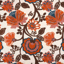 Embroidered Fabric Secret Garden Crewel Curtain Fabric