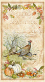 Fabric Panel Seeds of Gratitude Thanksgiving Wilmington Prints