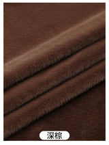 50x50cm 5mm Soft Breathable Elastic Faux Fur Fabric for Sewing Plush Toy Doll Scarf Hat Decorative Cloth Handmade DIY Fabrics