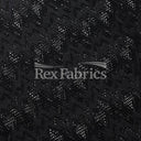 Seismic Lace Nylon Spandex Lace Fabric - 4-Way Stretch Chevron Pattern, 58/60" Width, 6 Colorways (1 Yard)