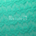 Seismic Lace Nylon Spandex Lace Fabric - 4-Way Stretch Chevron Pattern, 58/60" Width, 6 Colorways (1 Yard)
