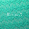 Seismic Lace Nylon Spandex Lace Fabric - 4-Way Stretch Chevron Pattern, 58/60" Width, 6 Colorways (1 Yard)