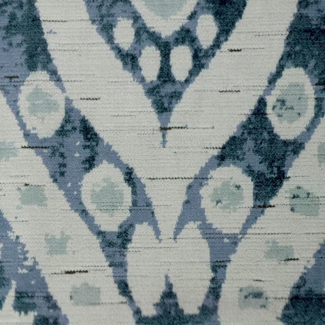 Cut Velvet Upholstery Fabric Seraphina Modern Large Scale