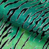 Serengeti Foil Glittered Flocked Stretch Spandex Fabric - Lime/Green, Yellow/Hot Pink, Purple/Hot Pink, 56/58" Width (1 Yard)