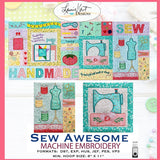 Embroidery Pattern Sew Awesome USB