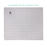Sew Magnetic Self-Healing Cutting Mat - Double-Sided Magnetic Cutting Mat, 20" X 24", Right-Handed, Left-Handed (1 Unit)