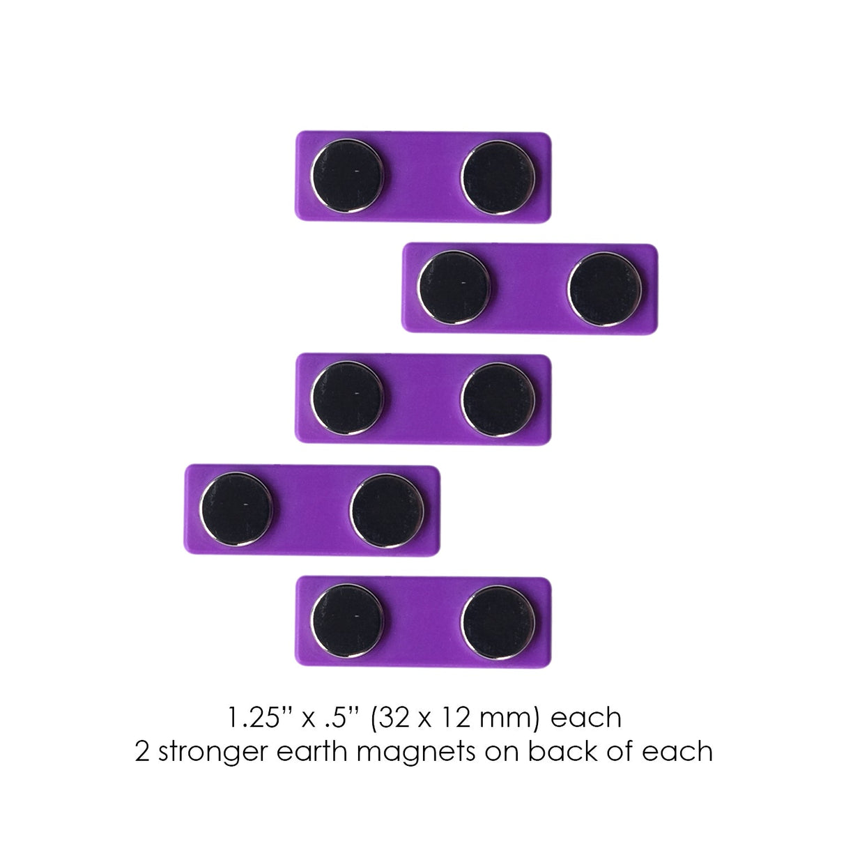 SewTites Minis Magnetic Sewing Pins Fabric - Small EPP Projects, Wool Applique, 1.25" X .5" (5 Pack)