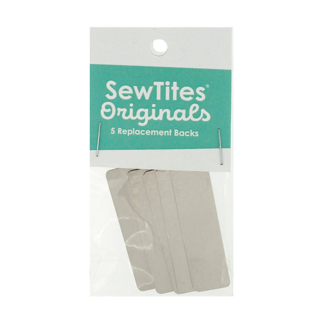 SewTites Replacement Backs - Metal Accessory, Replacement Backs, Assorted Models (5 Pack)