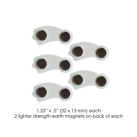 SewTites Star Lite Magnetic Sewing Pins Fabric - Icy Blue-Grey, Star Shape, 1.15" X .5" (5 Pack)