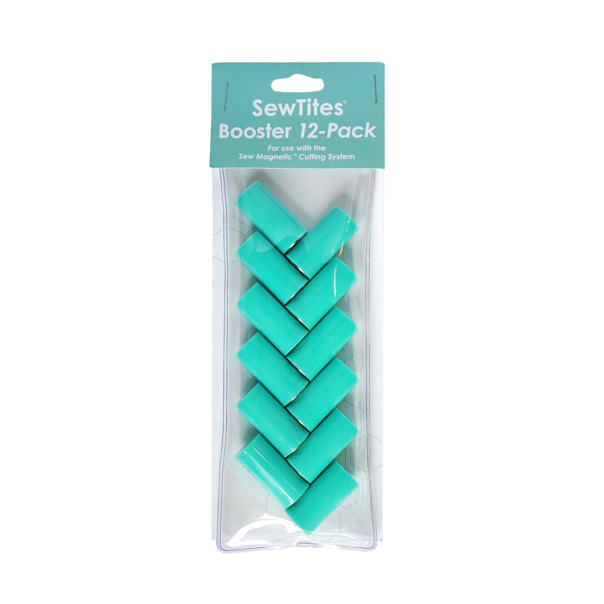 SewTites Booster Magnetic Sewing Accessory - Cutting Mat Hold, Pattern Piece Support (12-Pack)
