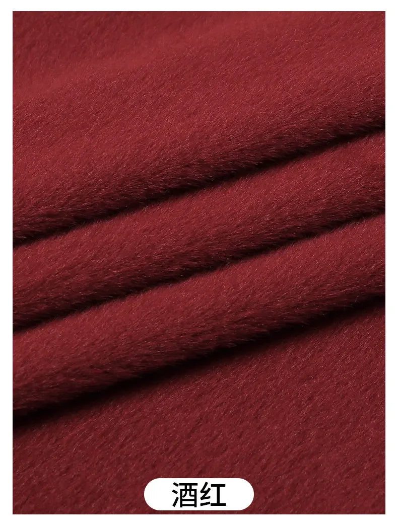 50x50cm 5mm Soft Breathable Elastic Faux Fur Fabric for Sewing Plush Toy Doll Scarf Hat Decorative Cloth Handmade DIY Fabrics