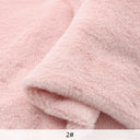 8mm Imitation Rabbit Fur Fabric Soft Short Plush For Warm Scarf, Doll,DIY Plush Toys Fabric Background Display Cloth 50x50cm/1m