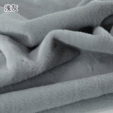 White Grey Colour Series 8mm imitation Rex rabbit Fur Fabric short plush fabric cabinet tablecloth display scarf cotton doll DIY