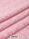 0.5/1/2 Yards Faux Fur Dot Printed Fabric for Plush Toys Cotton Dolls Warm Hats Decorative Cloth Handmade Sewing Fabrics