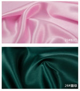 0.5m/1m/2m Satin Fabric Lining Soft and Shiny Silk-Like Material,for Clothing and Lining, Garments, DIY Craft, and Gift Wrapping