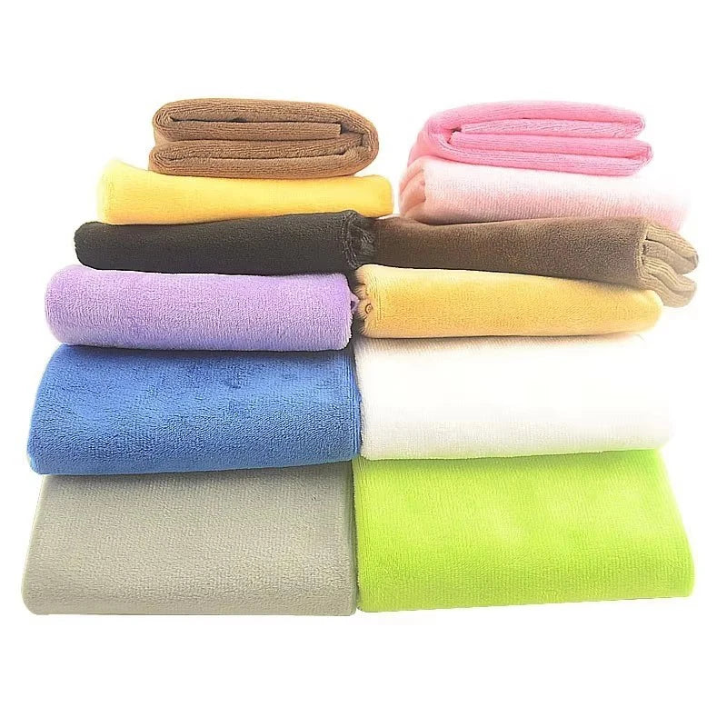 Solid Color Short Plush Velvet Fabric Super Soft Cloth Diy Handmade Home Textile Toy Apparel Cushion Pillow Blanket Material