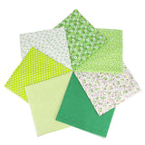 7Pcs 20" x 20" Cotton Fabric DIY Making Supplies Quilting Patchwork Fabric Fat Quarter Bundles DIY for Quilting Patchwork