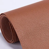 25*60 Cm Self Adhesive Leather Litchi Peel PU Leather Synthetic Superstrong Viscosity Crafts Repair Patch Sutureless