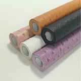 Ostrich Patterned Faux Leather Vinyl Fabric Embossed PVC Raised Particles for DIY Keychain Bags Earrings Sewing Supplies 30x68cm