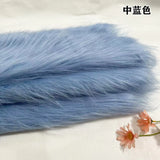 35Colours 12cm Imitation Plush Fur Fabric For DIY Photo Props chair decorative background Plush mat animal toy doll fabric