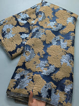 Brocade Lace Fabric African High Quality Jacquard Nigerian Lace Fabrics Luxury Party Dresses for Women Sewing 2025,2.5Yards 4188