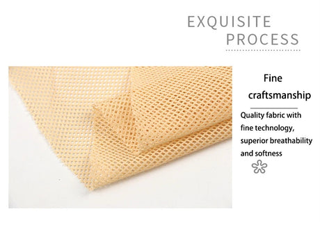 155x45cm 2x2 Low-stretch Mesh Fabric for Sewing Mosquito Net Curtain T-shirt Sportswear Knitted Lining Fabric Cloth Accessories