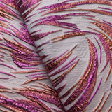 Brocade Jacquard African Lace Fabric Nigerian Damask Lace Fabrics Latest 2025 for Women Evening Dresses High Quality,2.5Yard4160