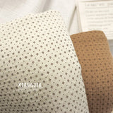 135x50cm Vintage Dot Cotton Double Layer Crepe Baby Bib Drool Scarf Hair Tie Pajamas Towel Sewing Cloth