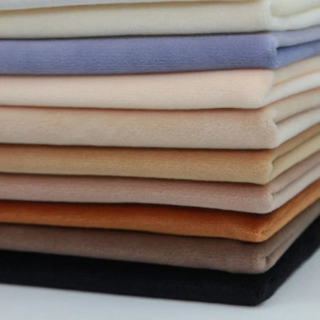 50x50cm/150x50cm 1mm Pile Cotton Doll Skin Fabric Crystal Super Soft Short Plush Skin Color Fabric DIY Handmade Cloth TJ9871