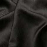 High End Bright Silk Striped Imitation Acetic Acid Fabric Satin Glossy Silk Smooth Drape Feeling Suit Dress Pants Fabric