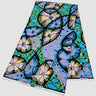 High quality grand super holland wax fabric with glitter, 100% cotton glitter wax loincloth, new pattern fabric in winter