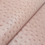 Ostrich Patterned Faux Leather Vinyl Fabric Embossed PVC Raised Particles for DIY Keychain Bags Earrings Sewing Supplies 30x68cm