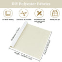 39.4x16.9 Inch Book Binding Cloth Marine Blue Bookcover Fabric Surface with Paper Backed Book Cloth DIY Book Cloth Protective