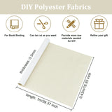 39.4x16.9 Inch Book Binding Cloth Marine Blue Bookcover Fabric Surface with Paper Backed Book Cloth DIY Book Cloth Protective