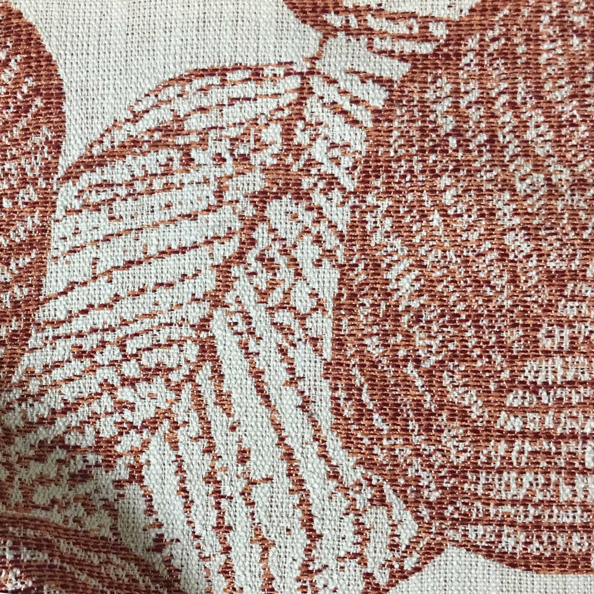 Polyester Tropical Leaves Upholstery Fabric by the Yard