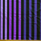 Swim Knit Poly Spandex Shades of Purple Stripe