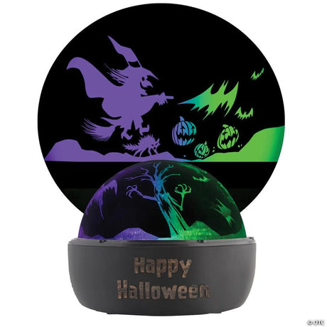 RADYAN Shadow Box Color-Changing Halloween Lightshow Projector for Walls and Ceilings shown in a clear product image