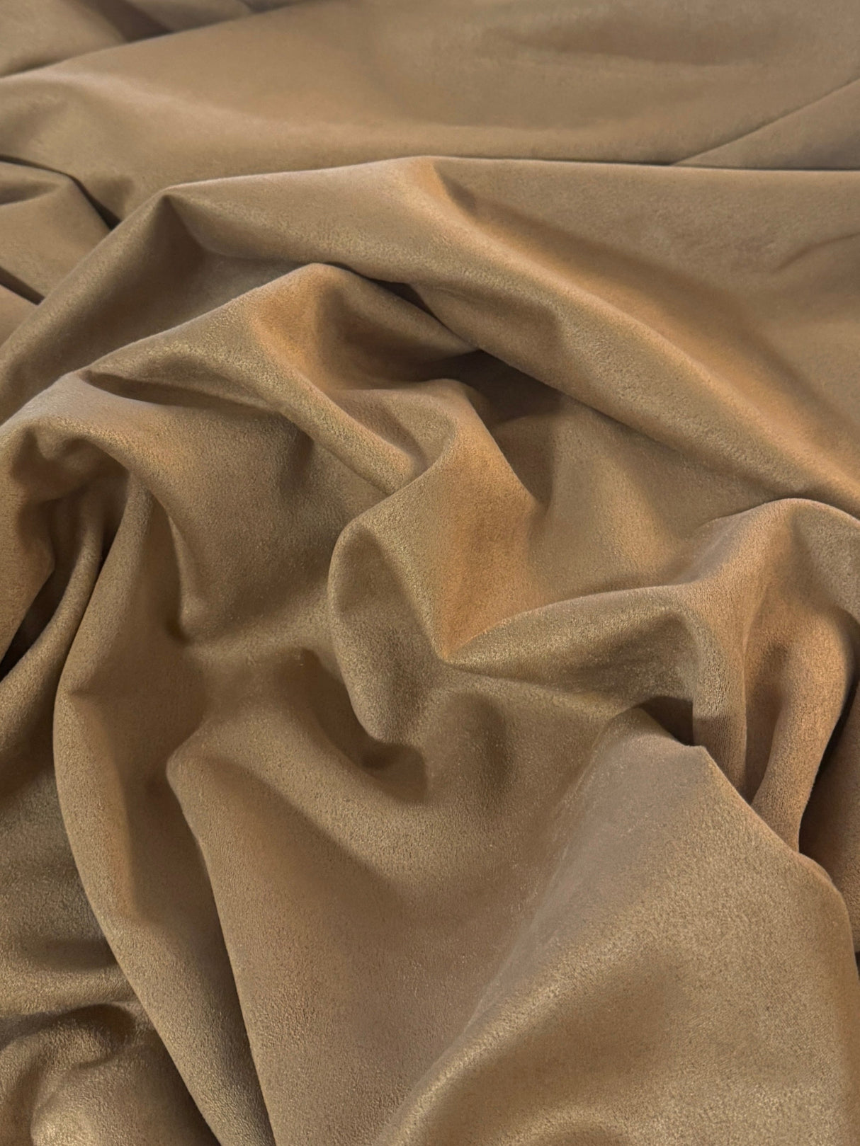 Stretch Techno Suede Khaki