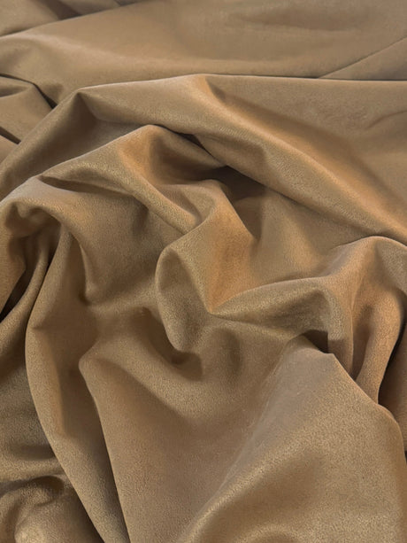Stretch Techno Suede Khaki